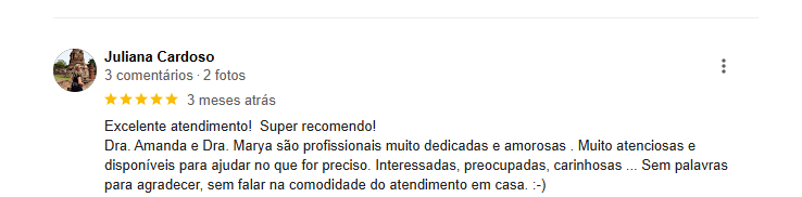 Avaliação de Cliente